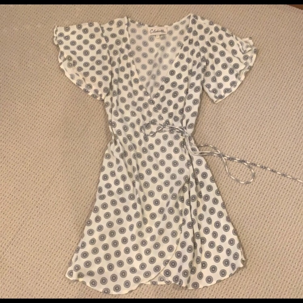 cleobella wrap dress
